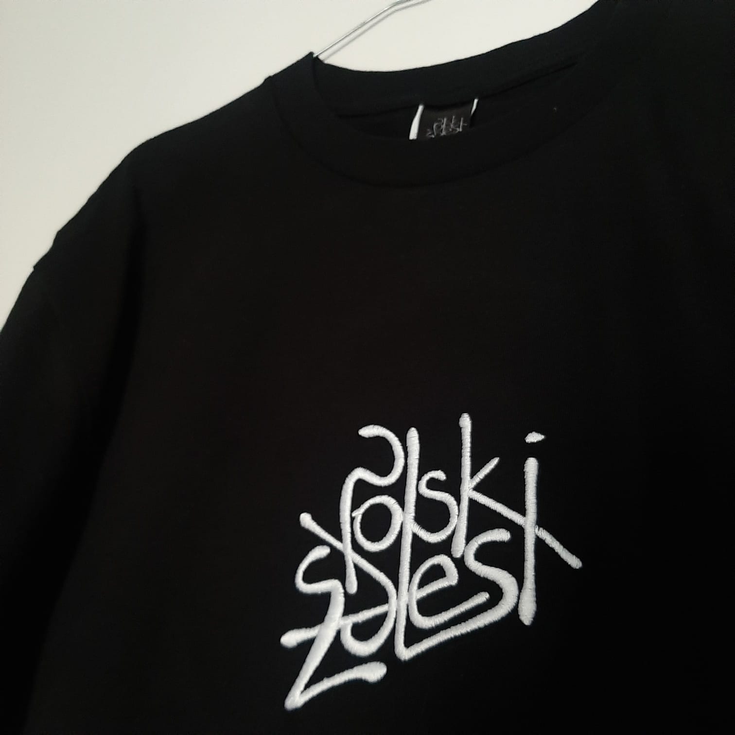 POLSKI SZELEST T-Shirt Logo Black - obrazek 4