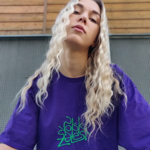 POLSKI SZELEST T-Shirt Logo Purple