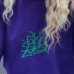 POLSKI SZELEST T-Shirt Logo Purple